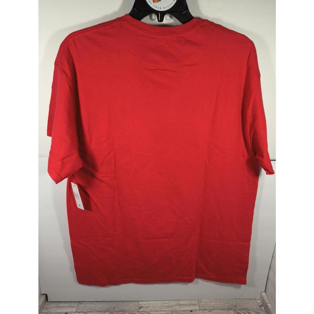 Peanuts Snoopy Not Today Women's Size Large Graphic T-Shirt Red Woodstock NWT - Picture 4 of 4